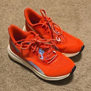 Womens Reebok Floatride Energy Sneakers In Red Size 5.5